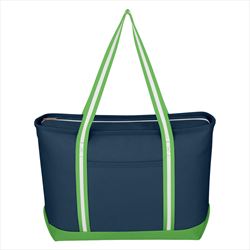 Navy with Lime Green Trim
